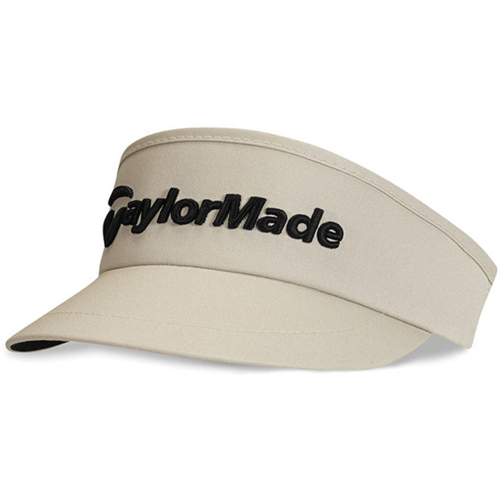 Taylormade High Crown Golf Visor - Stone