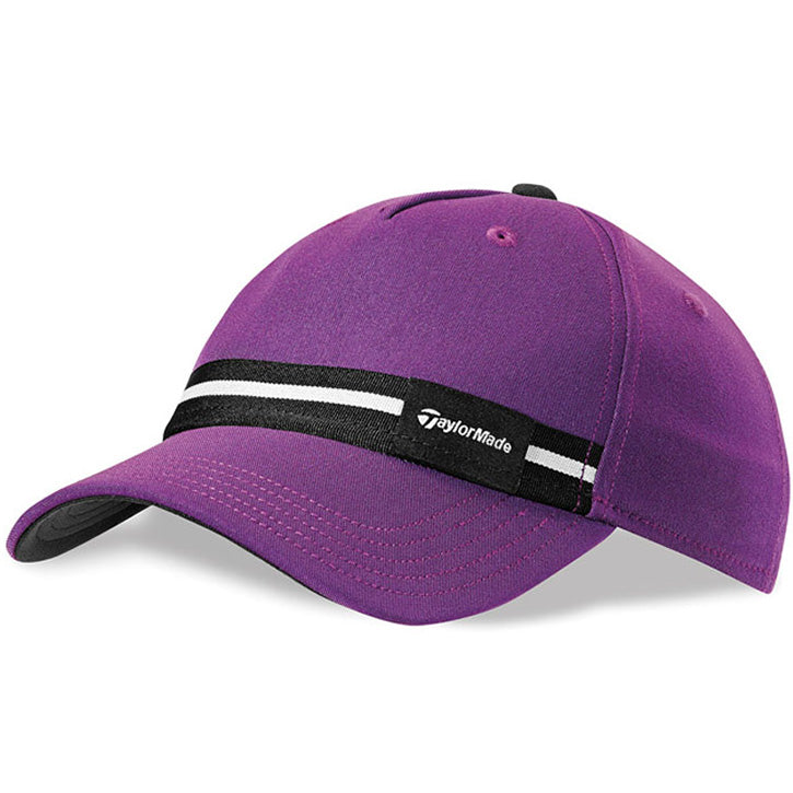 Taylormade Ribbon Golf Hat - Womens Purple/Black