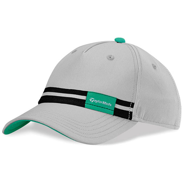Taylormade Ribbon Golf Hat - Womens Gray/Emerald