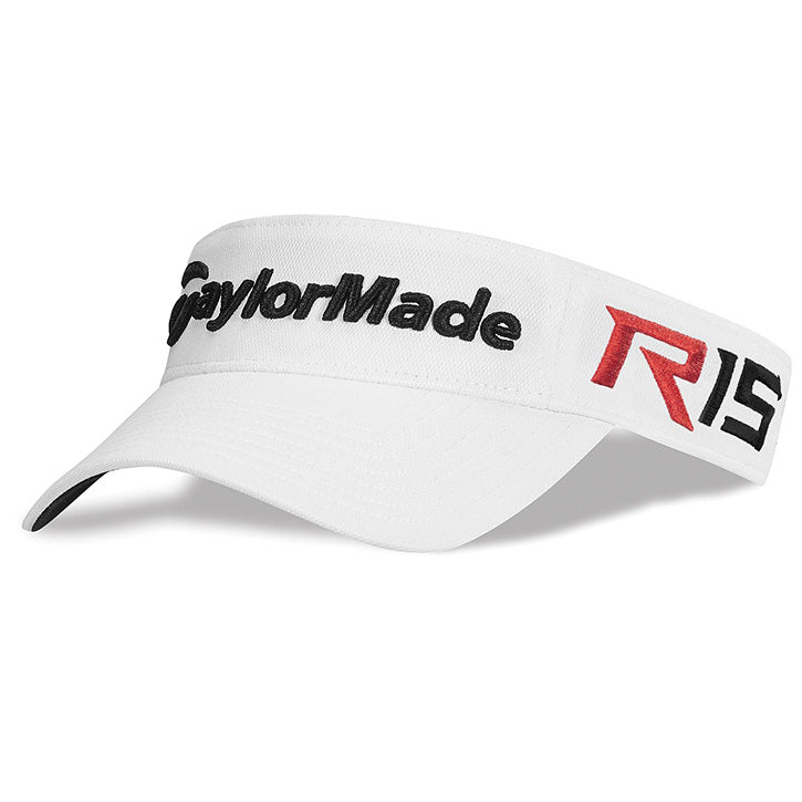 Taylormade Tour Radar Golf Visor - White