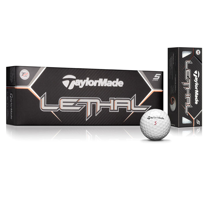 TaylorMade LETHAL Golf Balls (3 Dozen)