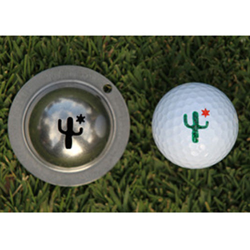 Tin Cup Golf Ball Marker - Cactus Cantina