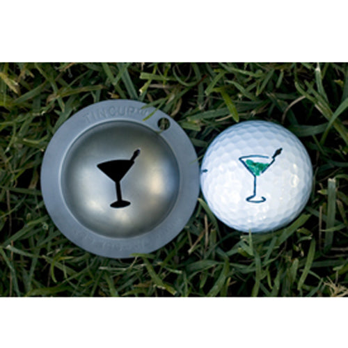 Tin Cup Golf Ball Marker - Martini