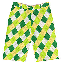 Loudmouth Golf Shorts - A-Tisket A-Tasket