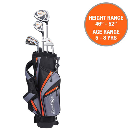 Tour Edge Hot Launch HL-J Junior Golf Set - Orange (Ages 5-8)