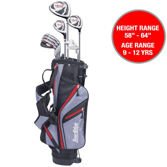 Tour Edge Hot Launch HL-J Junior Golf Set - Red (Ages 9-12)