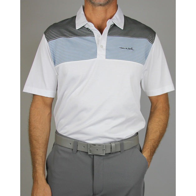 Travis Mathew Mommasulo Golf Polo - White