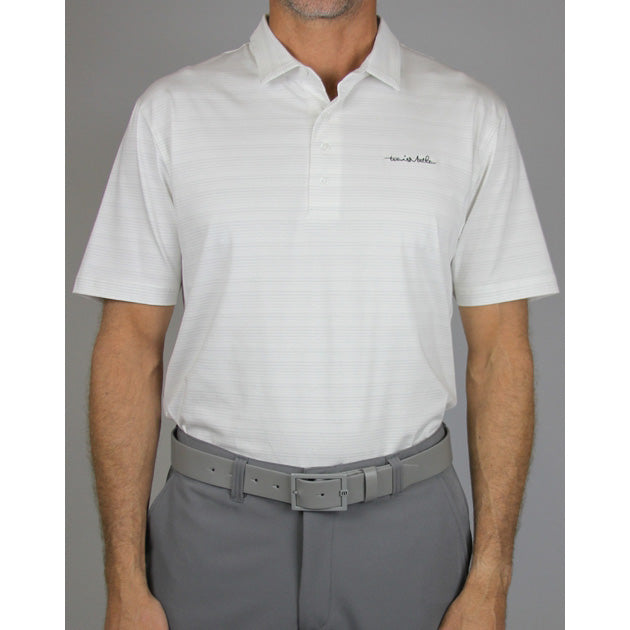 Travis Mathew Tribal Golf Polo - White