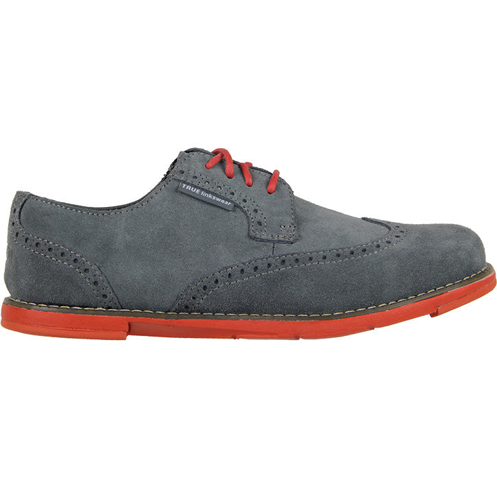 True Linkswear True Dame Golf Shoes - Womens Charcoal/Salmon