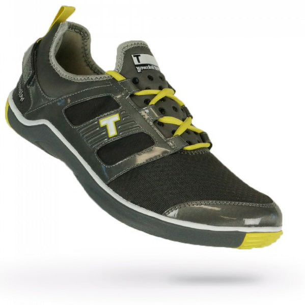 True Linkswear True Lyt Breathe Golf Shoes - Mens Grey/Highlighter