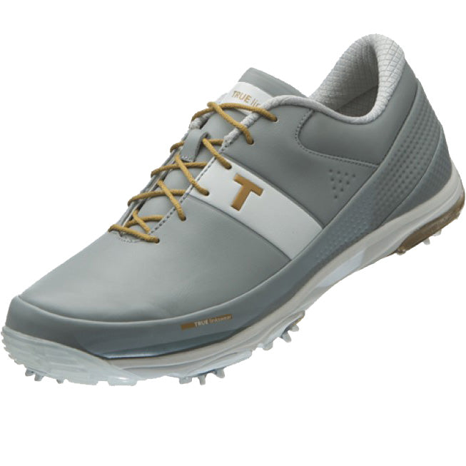 True Linkswear True Game Changer Pro Golf Shoes - Grey/Gold/White