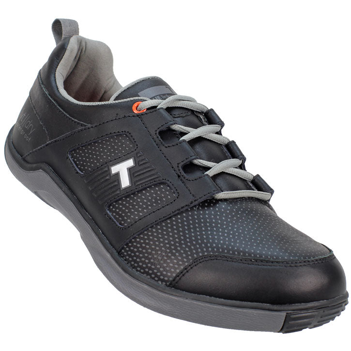 True Linkswear True Lyt Dry Golf Shoes - Black/Dark Grey