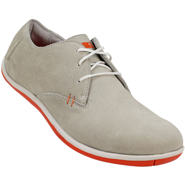 True Linkswear True Oxford Suede Golf Shoes - Tan/Salmon