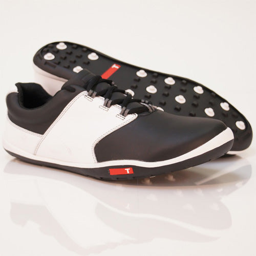 2012 True Linkswear TRUE Tour Golf Shoes - Mens Black/White