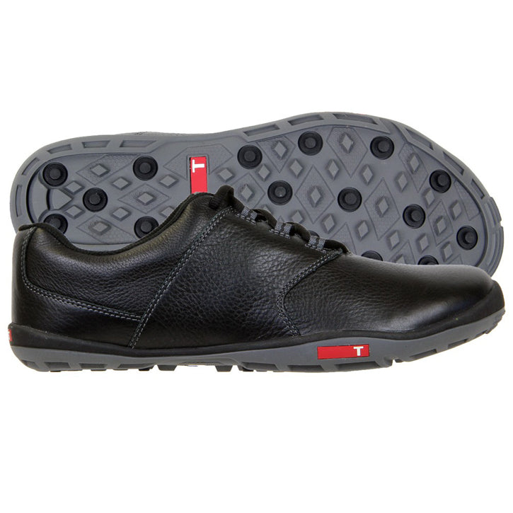 True Linkswear True Tour Golf Shoes - Black/Charcoal