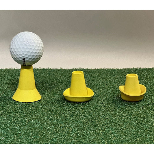TrueShot Winter Golf Tee (3 Pack) - Yellow