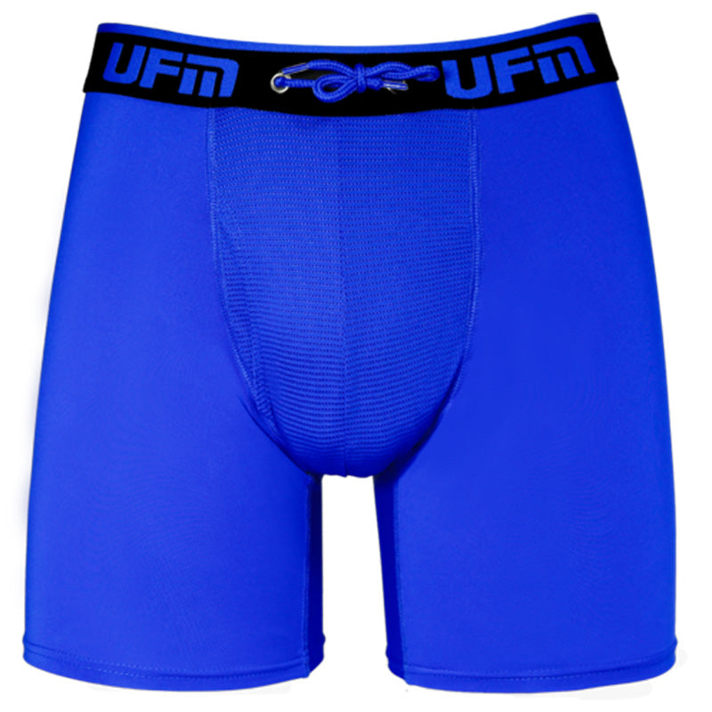 Underwear For Men - Bamboo Adjustable Support Boxer Briefs - Royal Blue