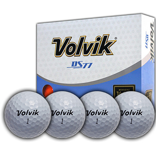 Volvik DS77 Golf Balls - White (1 Dozen)