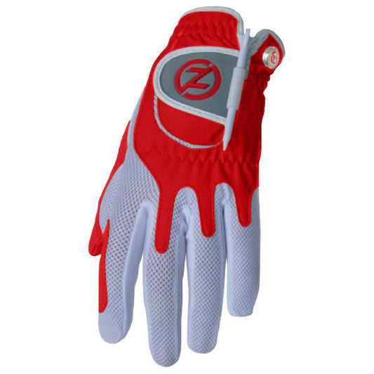 Zero Friction Compression Fit Womens Glove - Red