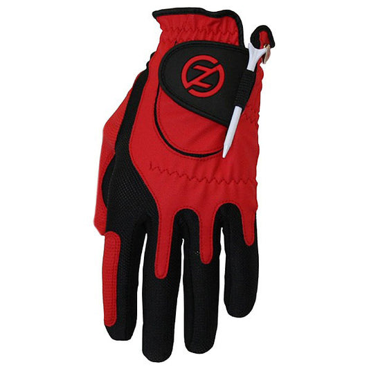 Zero Friction Compression Fit Junior Glove - Red