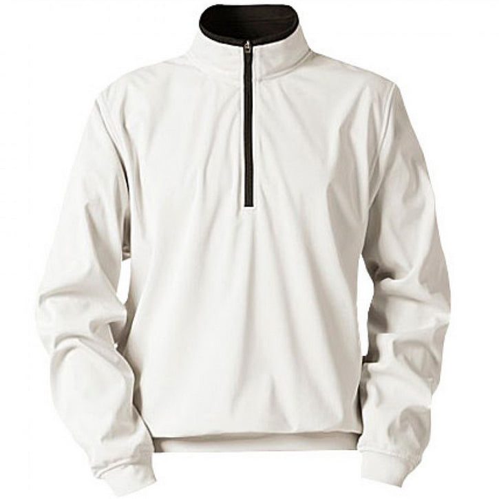 Zero Restriction Airflow Top Zip Long Sleeve - Stone/Black