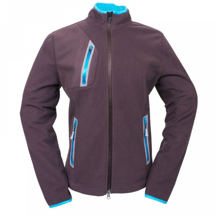 Zero Restriction Womens Windproof Fleece - Brown