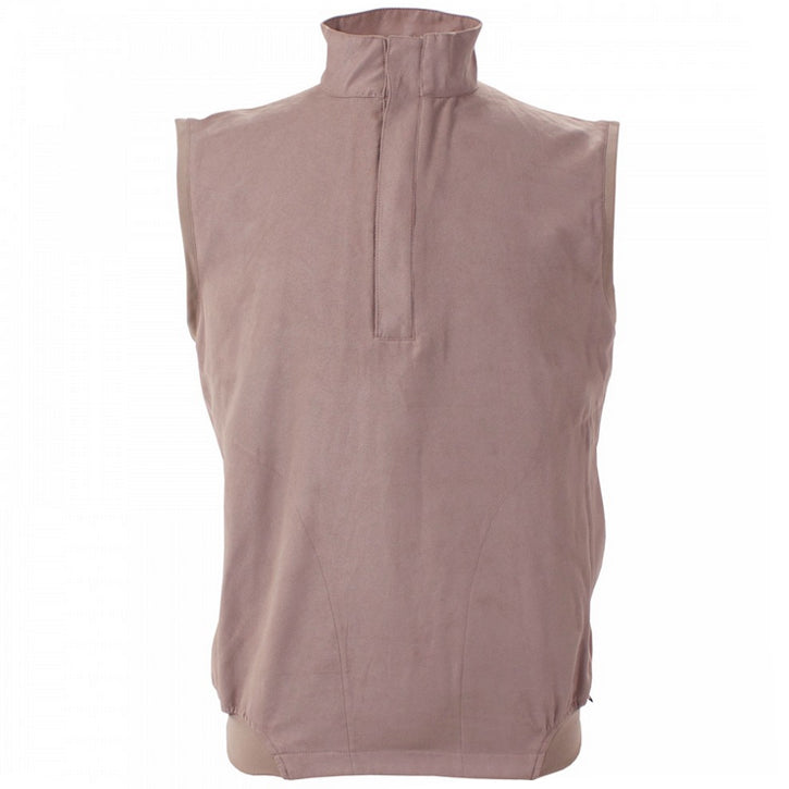 Zero Restriction Classic Microsuede Windvest - Taupe