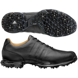 black adidas golf shoes