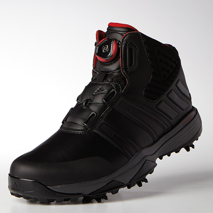 Indsprøjtning afskaffet Instruere Adidas Climaproof Boa Golf Boot - Black at InTheHoleGolf.com