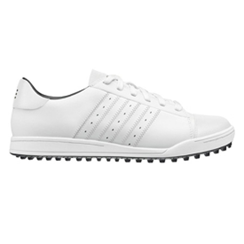 Adidas AdiCross Golf Shoes - Mens White/White/Black at InTheHoleGolf.com
