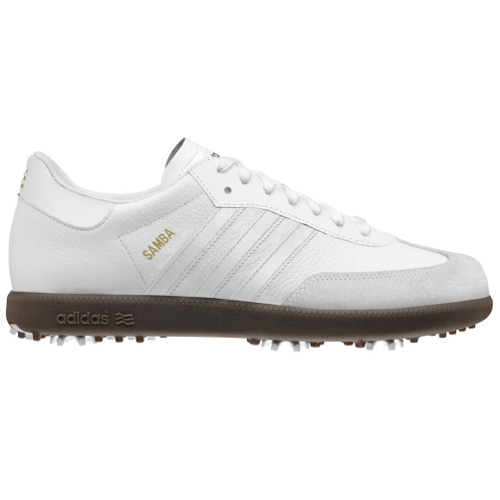 Adidas Samba Junior Golf Shoes - White 