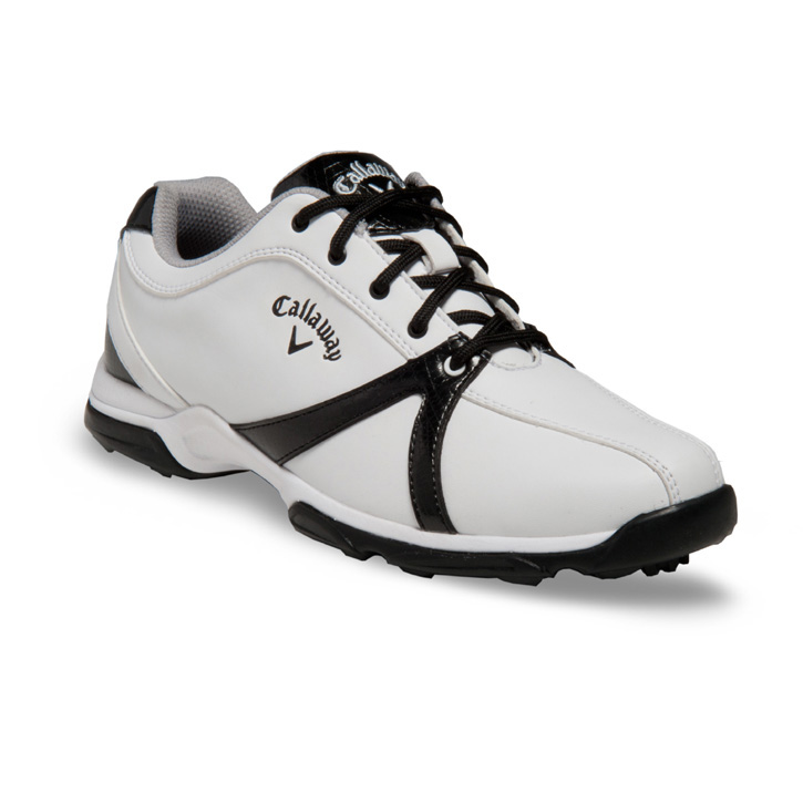 2014 Callaway Cirrus Golf Shoes - Womens White/Black at InTheHoleGolf.com