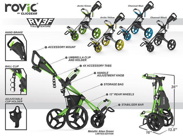 rovic push cart