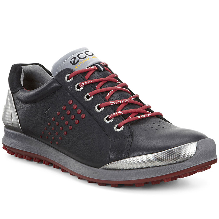Civiel Ongepast compromis Ecco Biom Hybrid 2 Golf Shoes - Mens Black/Brick at InTheHoleGolf.com