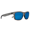 Kaenon Clarke Matte Carbon Black Ultra Pacific Blue Sunglasses