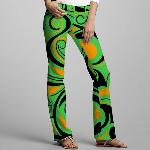 Mens Golf Trousers Funky Funny Loud  Crazy Patterns by Royal  Awesome