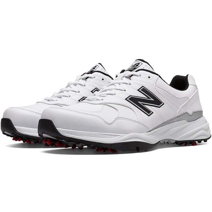 New Balance 1701 Golf Shoes - White/Black at InTheHoleGolf.com