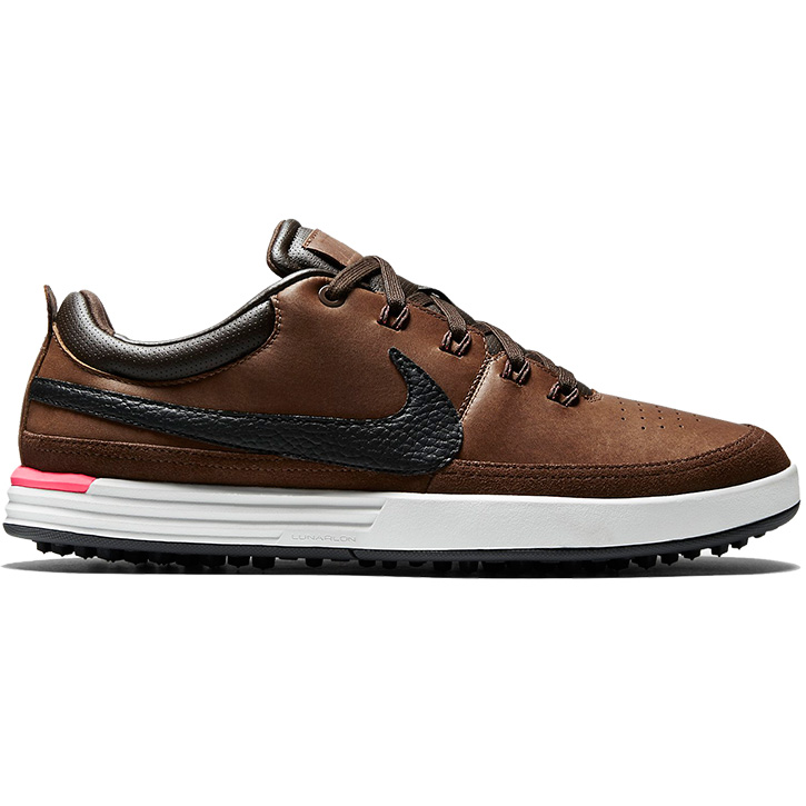 Nike Lunar Waverly Golf Shoes - Brown 
