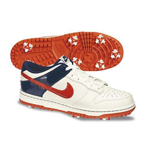 Product Display Nike 2013 Dunk NG Golf Shoes - Mens Sail/Orange