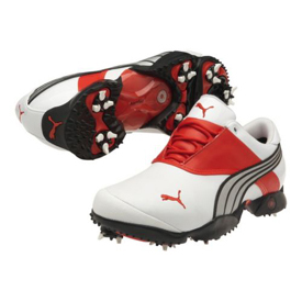 red puma golf shoes