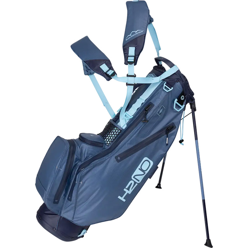 Sun Mountain Zero G Blue Stand/Carry Golf Bag with Travel hot Cover