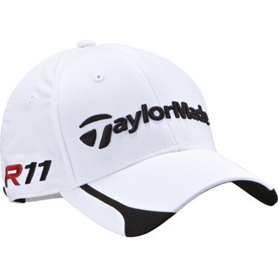 TaylorMade 2011 Split 3.0 Hat - White/White at InTheHoleGolf.com