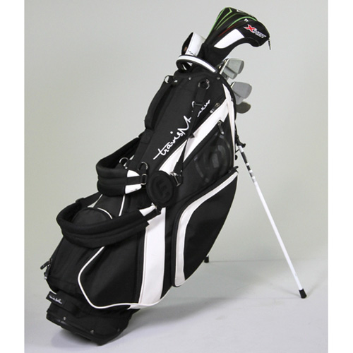 Travis Mathew Golf Stand Bag - Black at InTheHoleGolf.com