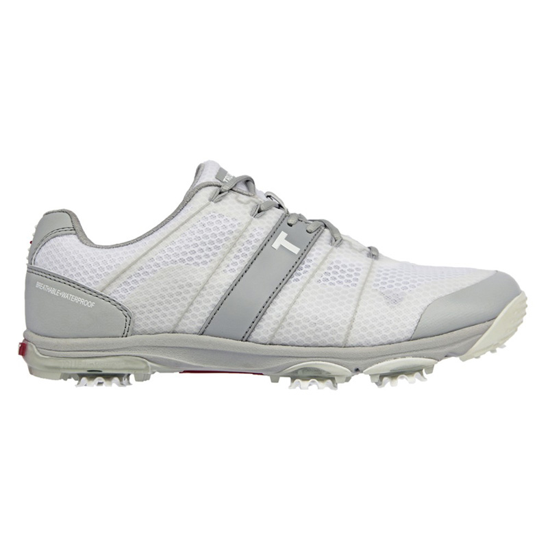 True Linkswear TRUE Elements Pro Golf Shoes - White/Silver at ...